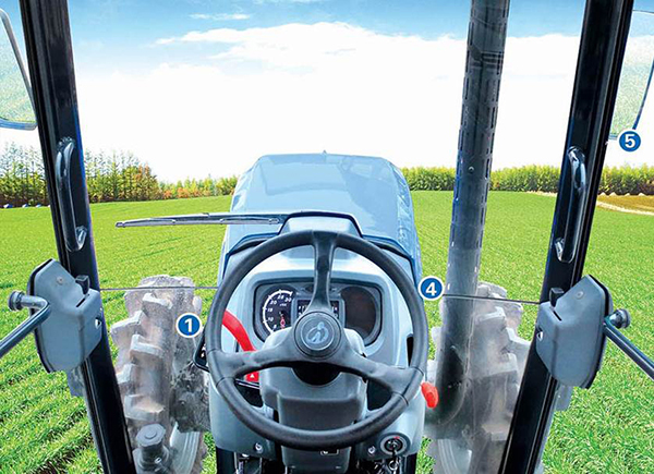 井关554拖拉机2023款,40马力拖拉机最大旋耕深度