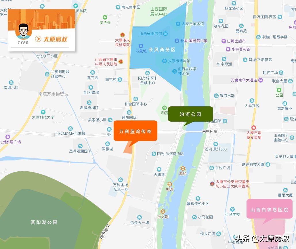 南中环万科蓝湾传奇一层带院子,太原南中环万科蓝湾传奇