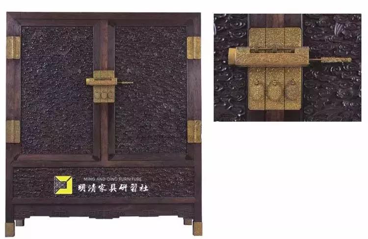 明清家具展厅灯光设计,明清家具铜蝙蝠配饰