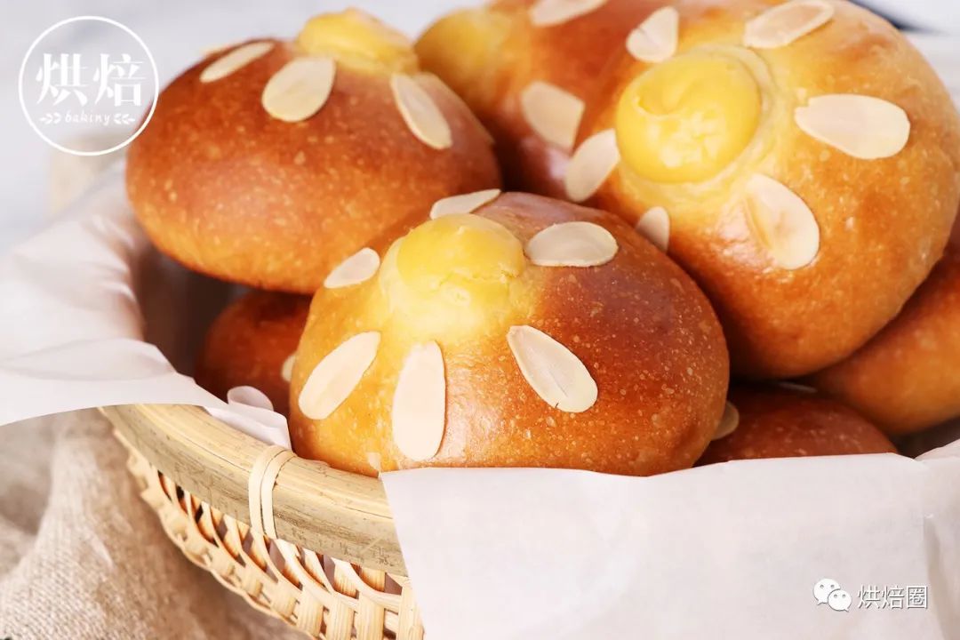 卡仕达酱奶酪餐包,卡仕达酱小餐包教程