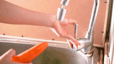 给水龙头装上“花洒”,360°不飞溅还增压,一天省7瓶大怡宝