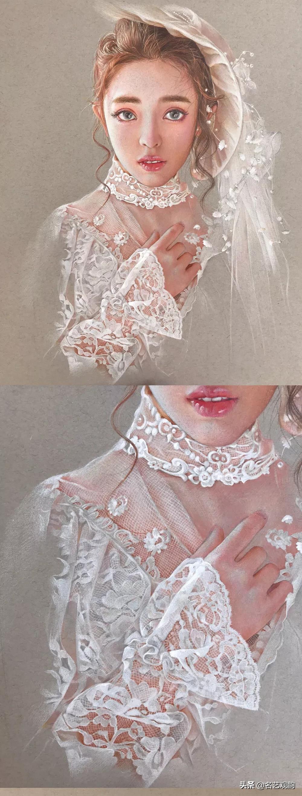 如何用彩铅画女天使男恶魔,用彩铅画动漫人物天使恶魔