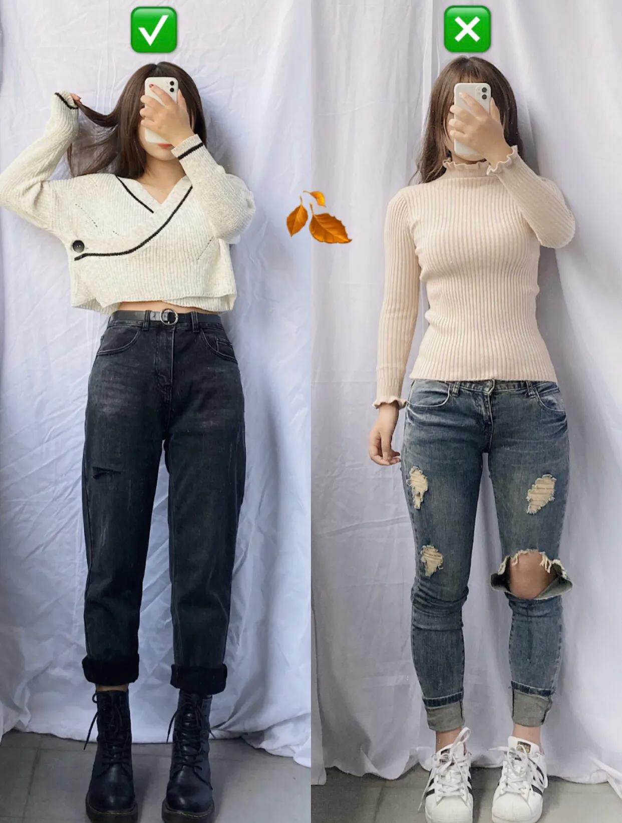 腿型不好看怎么穿搭,小短腿腿粗怎样穿搭