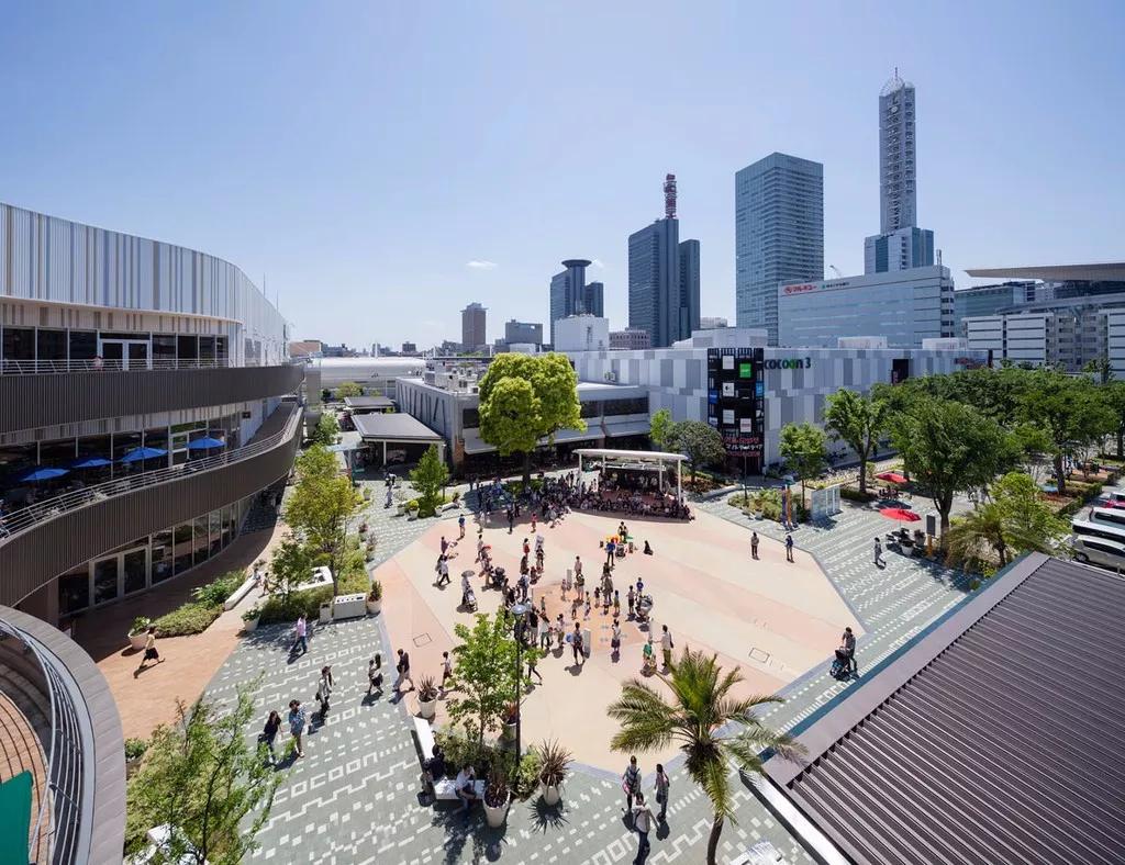 六七十年代商业街景观设计,复古商业街景观设计