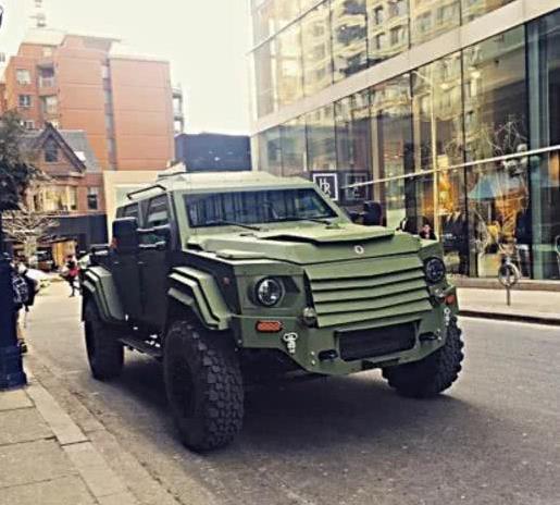 巨石强森武装车,巨石强森同款装甲车