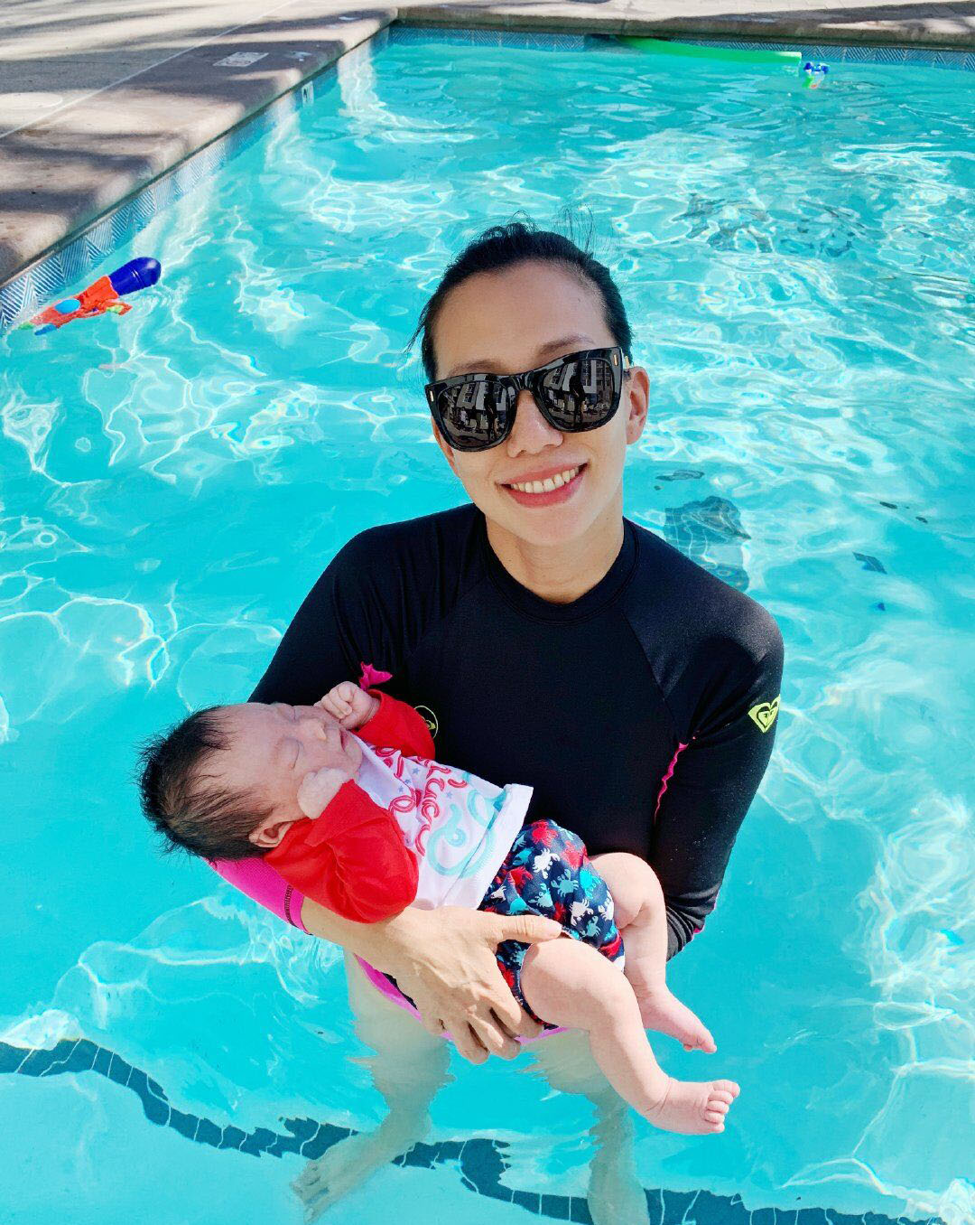 月子里就下水游泳了！产后57天吴辰君吃冰冷上火食物得乳腺炎