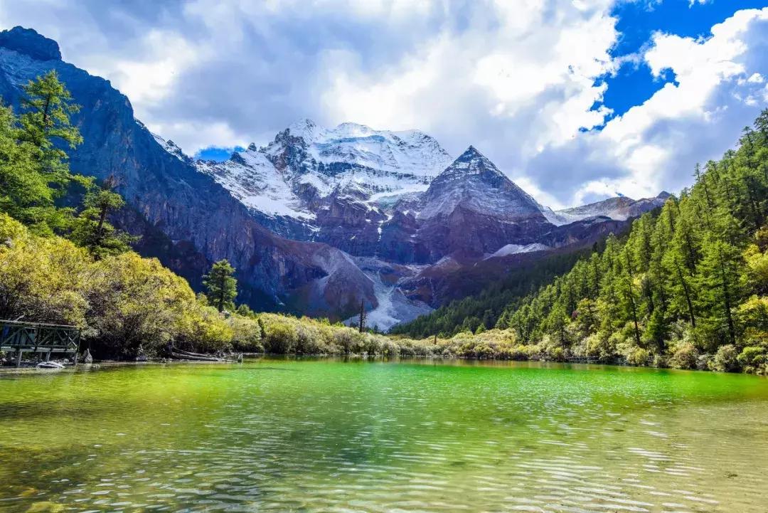 九月下雨天去稻城,辞职去稻城亚丁