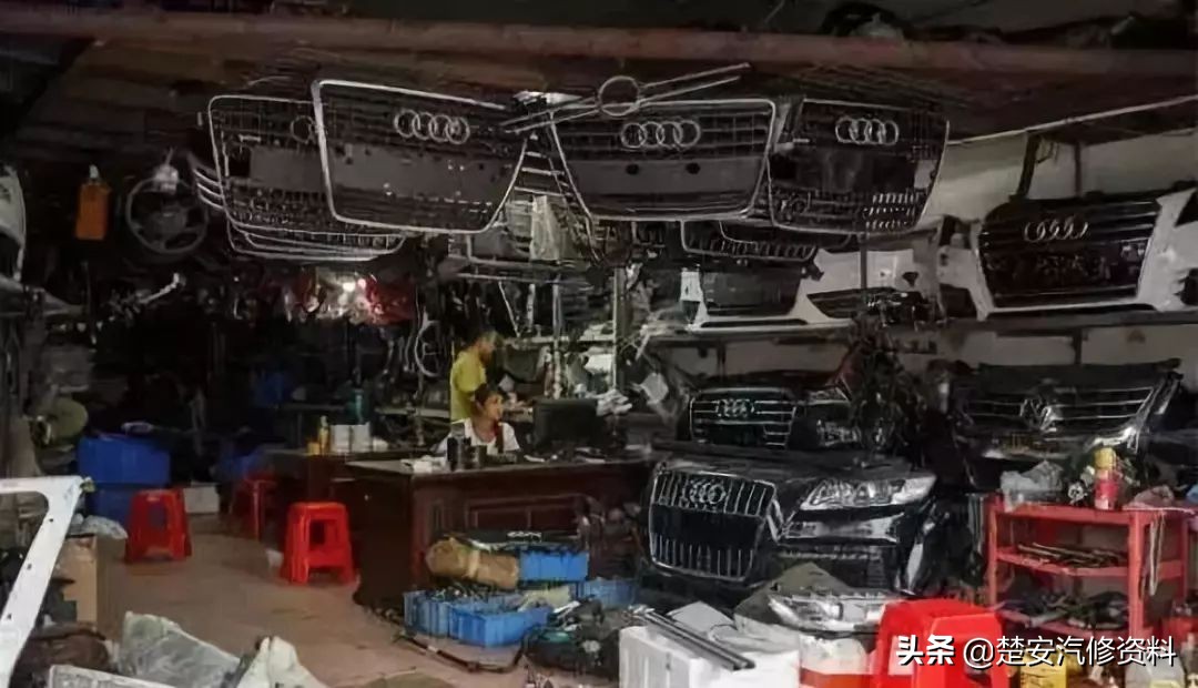 7万人民币开走法拉利！中国最神秘的4大汽配城，豪车50块一斤