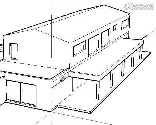 sketchup照片结合数据建模,sketchup建模教程房子不用cad