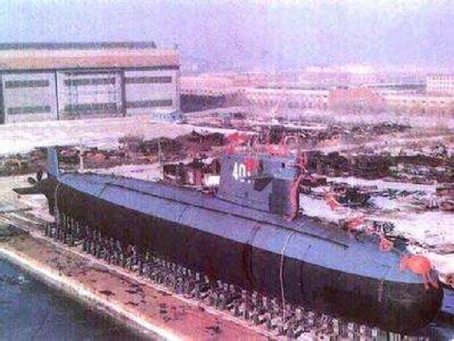中国研制核潜艇时的美国玩具模型,一个玩具船模型造出军舰