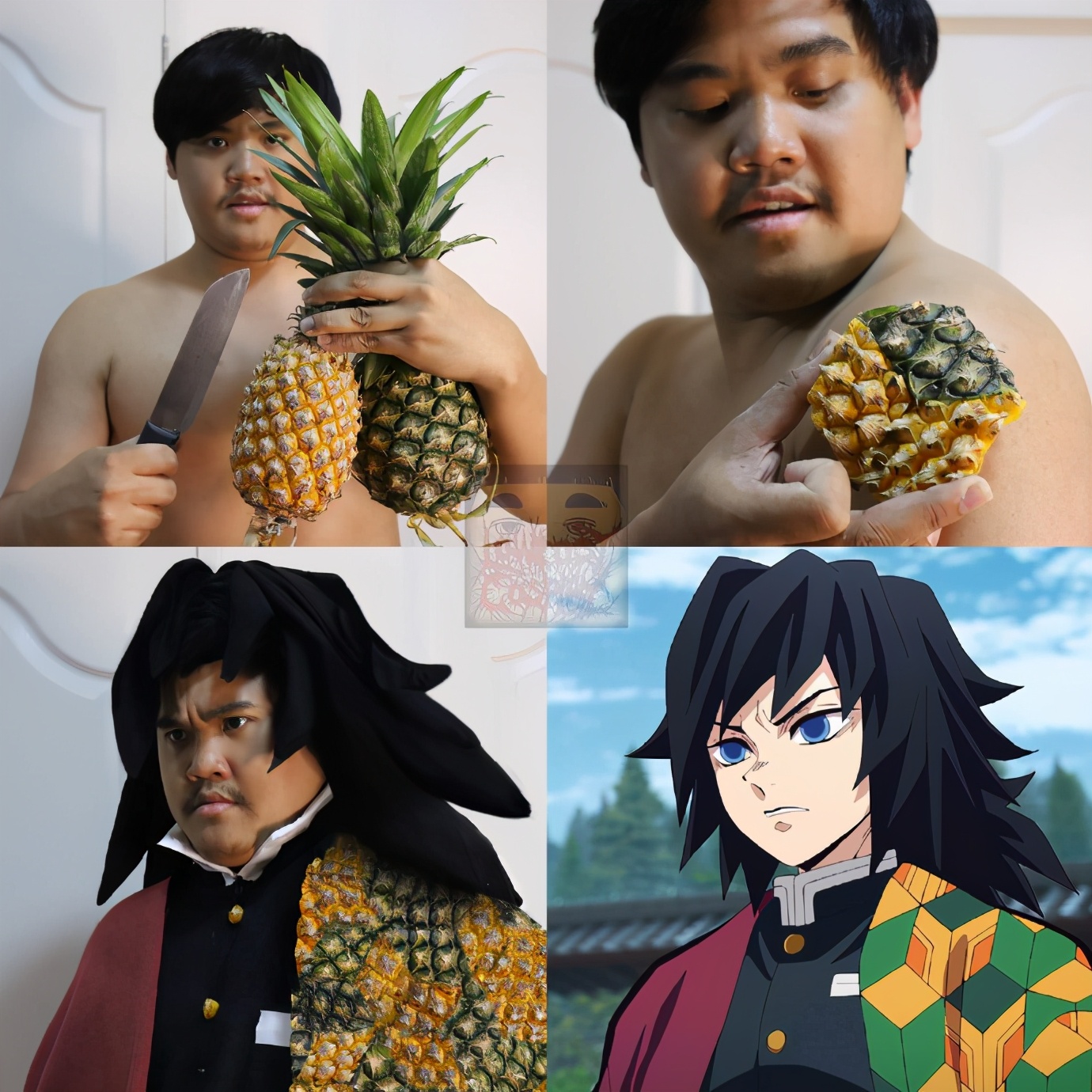 鬼灭cos日本小伙,盘点鬼灭真的神级cos