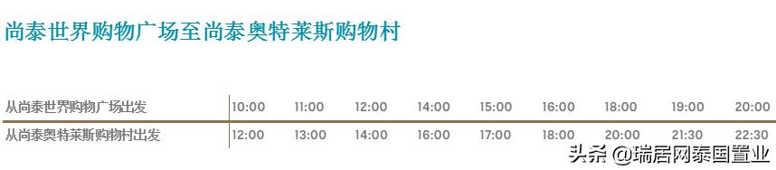 泰国奥特莱斯最值得购买的东西,泰国奥特莱斯地址