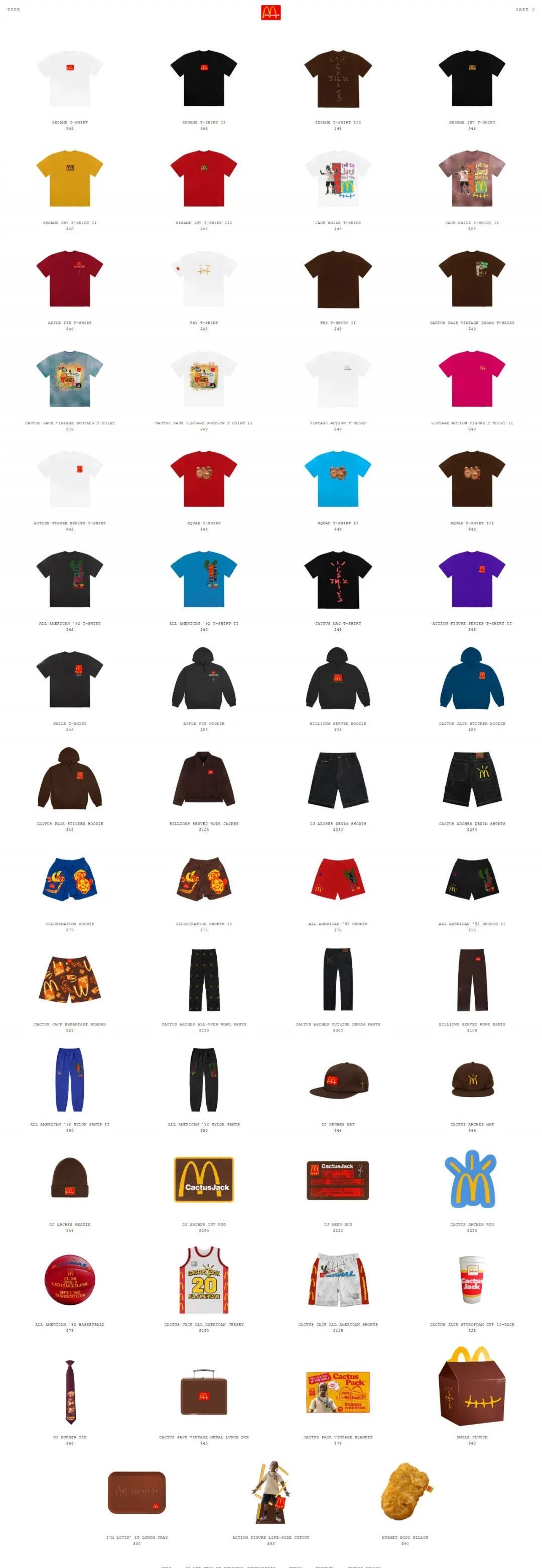 travisscott联名麦当劳,麦当劳和travisscott