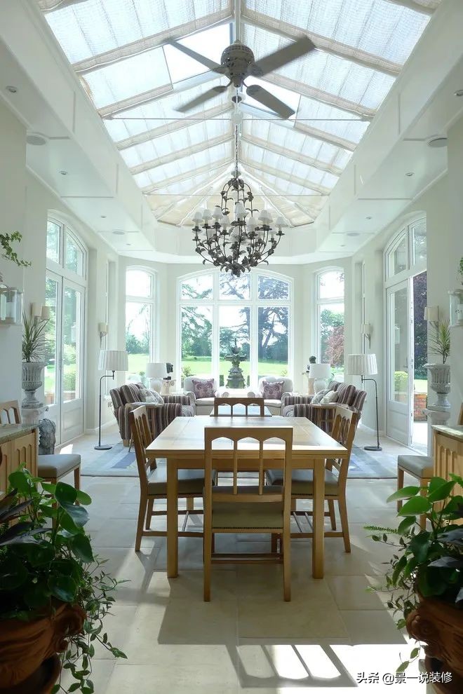 阳光房装修效果图大全洋气又实用,别踩坑了现代简约风