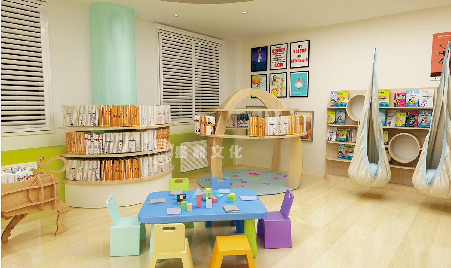 空间小的幼儿园教室设计,幼儿园烹饪教室设计平面效果图