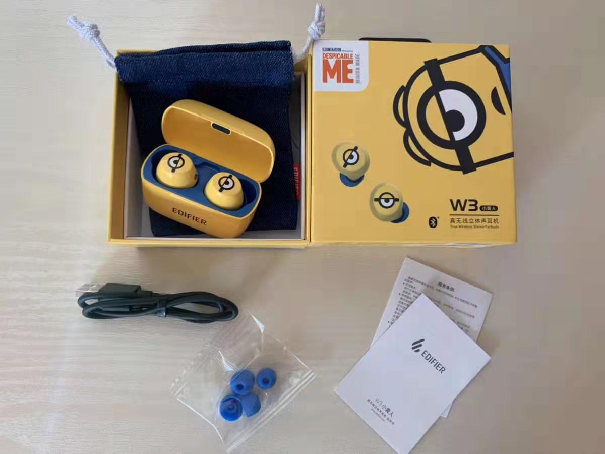 漫步者w3智能耳机怎么样,漫步者w3小黄人蓝牙耳机搜索不到