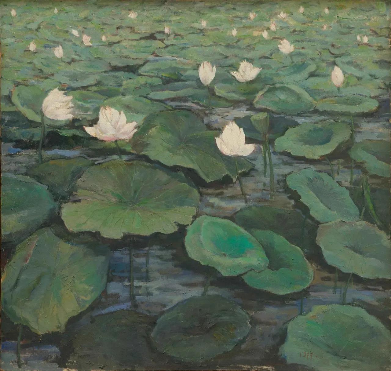 李瑞年油画静物花瓶,中国著名油画风景画前十名