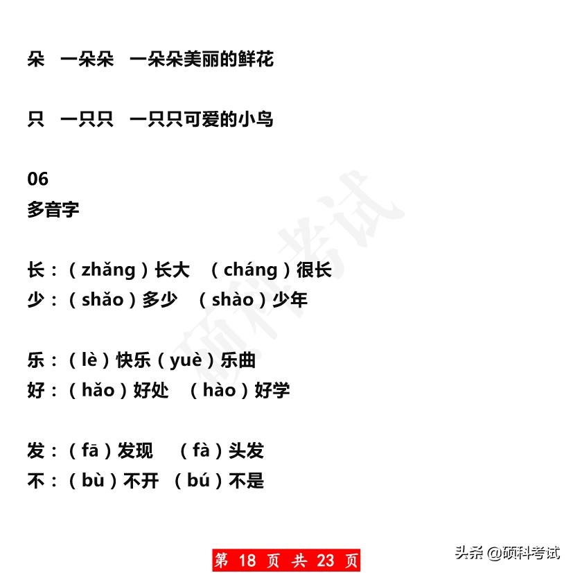 叠词短语一年级,一年级语文生字组词和反义词