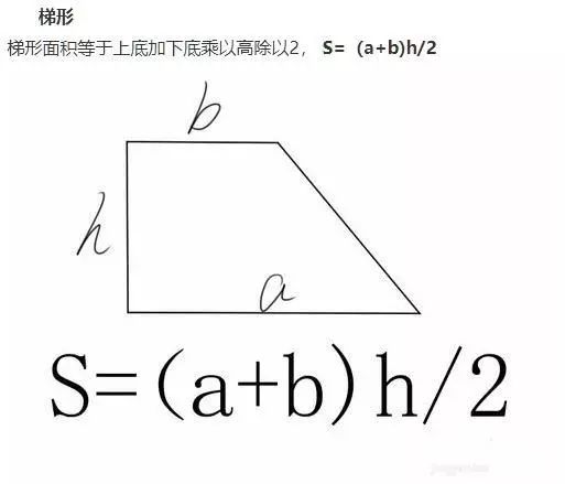 小学数学中的周长面积体积公式,小学几何图形周长面积体积公式