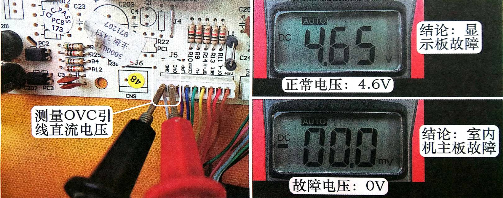 柜式空调控制面板失灵怎么解决,柜式空调通用控制板显示E5故障