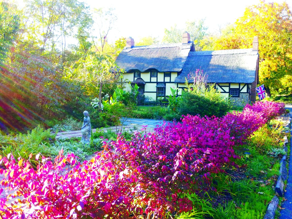 带花园的农村豪宅,带花园别墅英文
