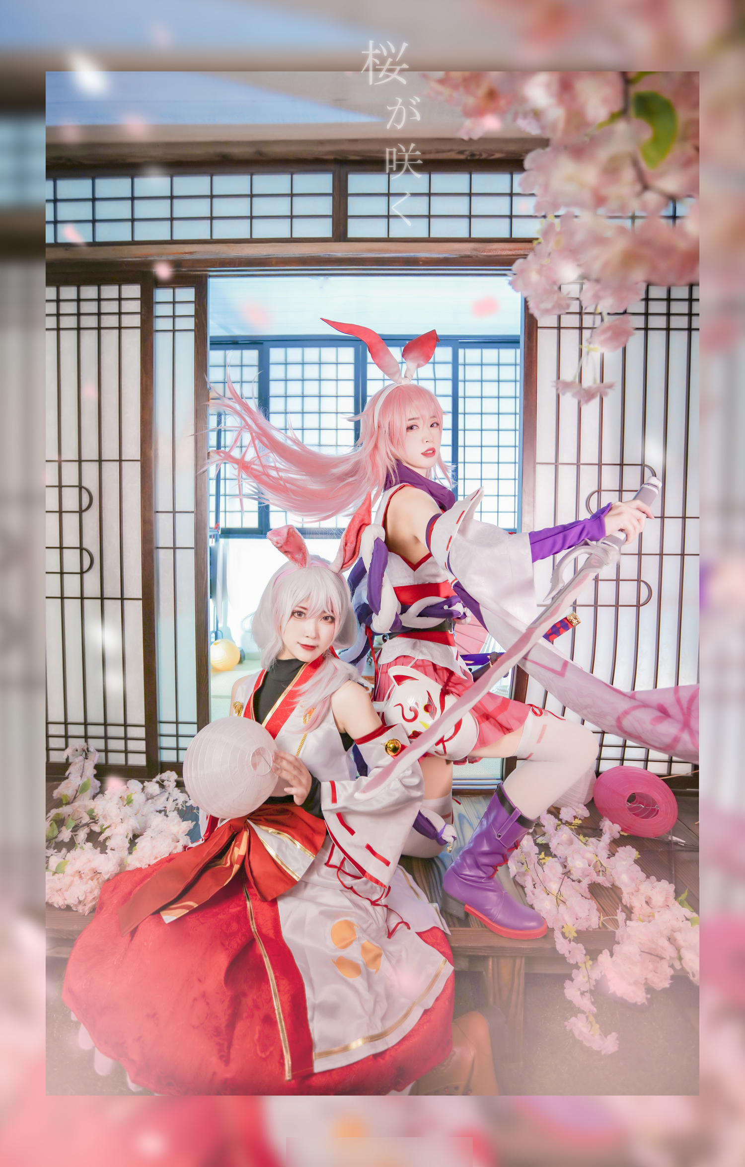 崩坏三cos八重凛,崩坏3八重樱绮罗幻梦cos正片