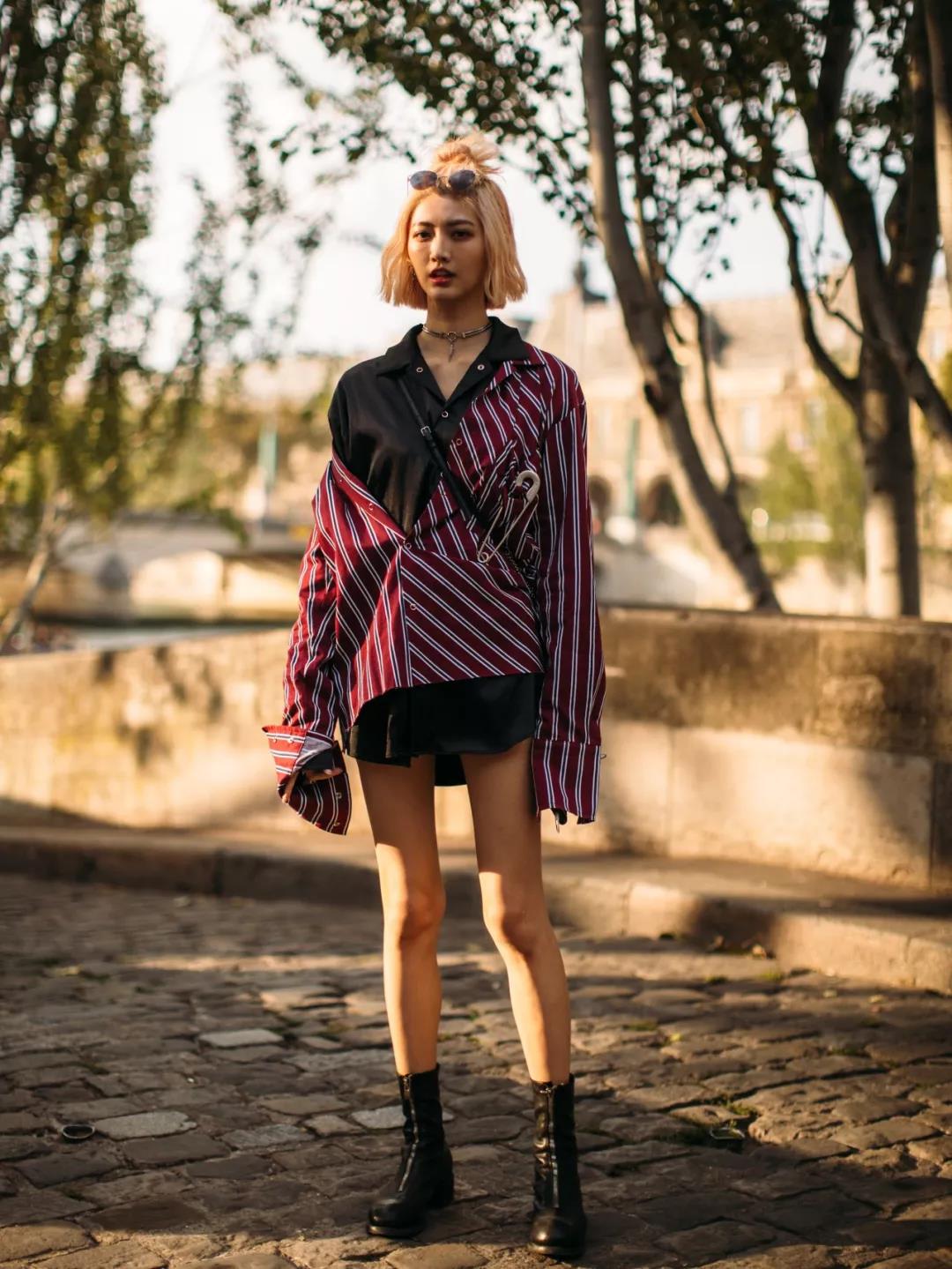 竖条纹怎么搭配好看,条纹搭配设计效果图