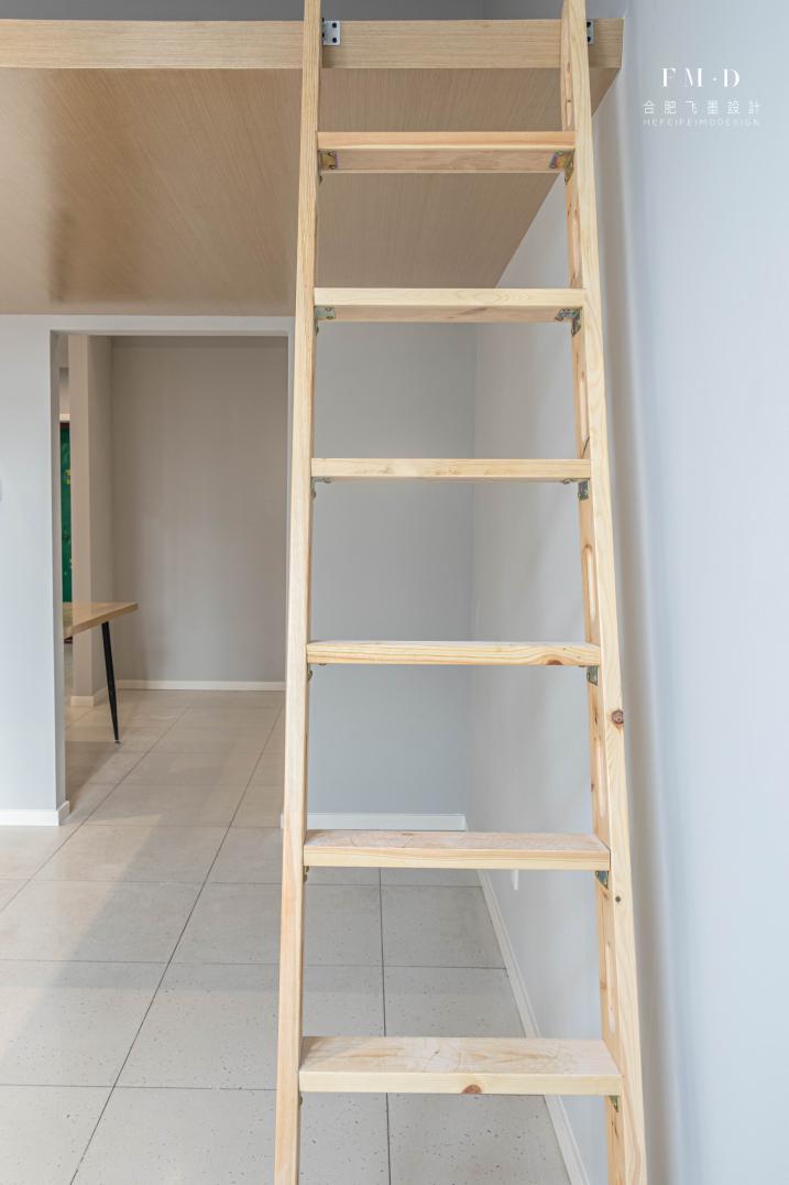 自造悬空床,悬空2层木质床