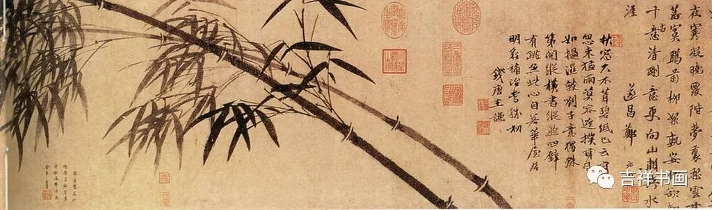 竹文化的主题绘画,以竹为题材的绘画珍品