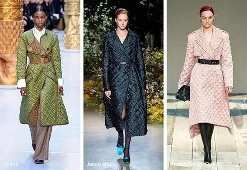 2020秋冬风衣流行趋势图,2020年风衣中长款