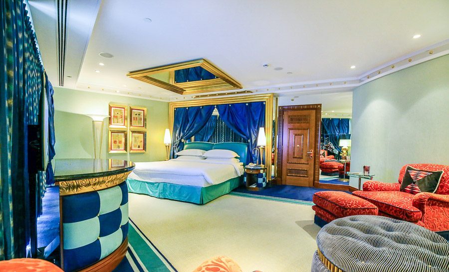 迪拜帆船酒店一晚普通房,迪拜帆船七星级酒店大套房