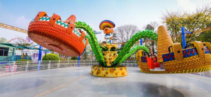 成都欢乐谷儿童能玩的项目,成都儿童游乐场室内欢乐谷