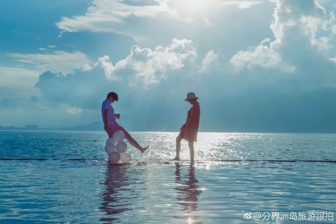 网红景点水晶洞,分界洲岛网红拍照景点