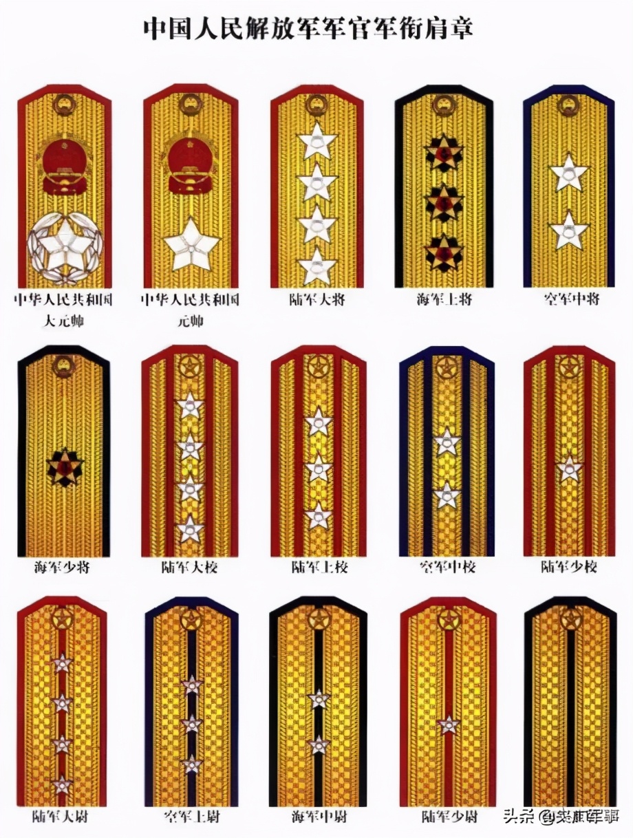 1955授予大将军衔的十大将军,1988年恢复军衔制授衔的少将