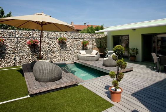 值得拥有的空间高效率利用的户外泳池