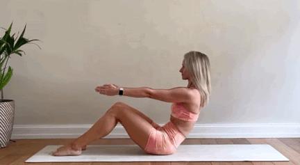 下腹用力赘肉凸起,下腹一个最有效的动作