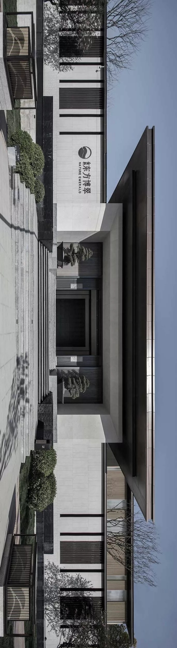 小区大门入口设计二（现代大气简约·新亚洲风格）