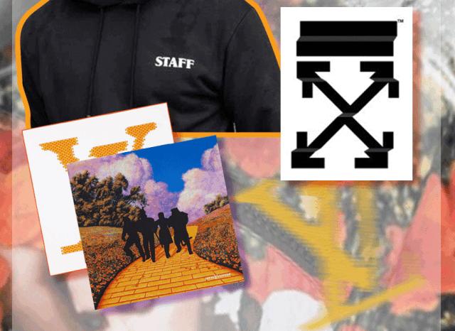 lvoffwhite联名短袖,2018lv春季限定