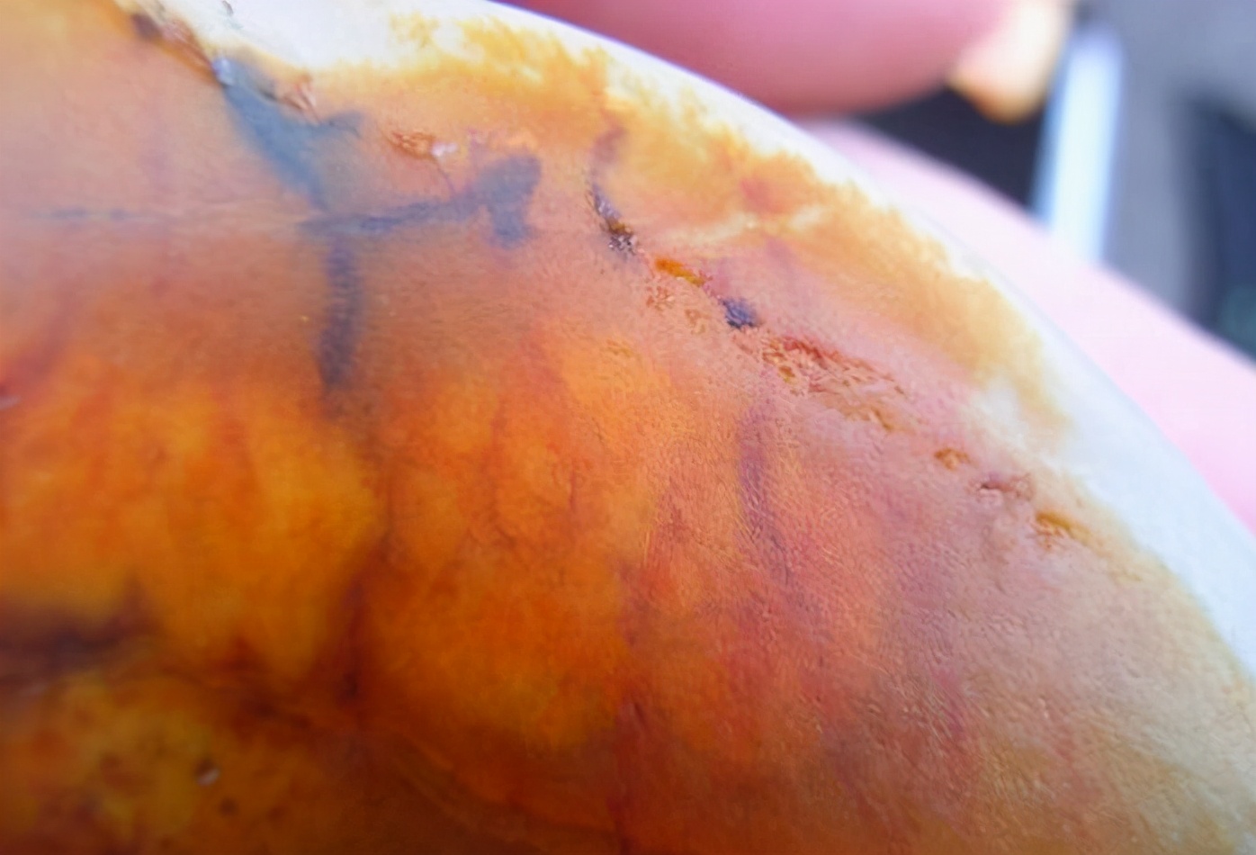 和田玉籽料各种颜色对照表,籽料染色视频