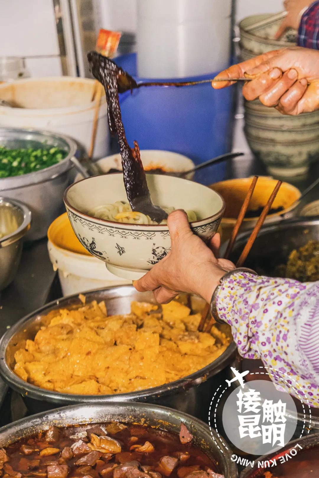 昆明卤面馆排行榜前十名,昆明荣腾园卤面馆