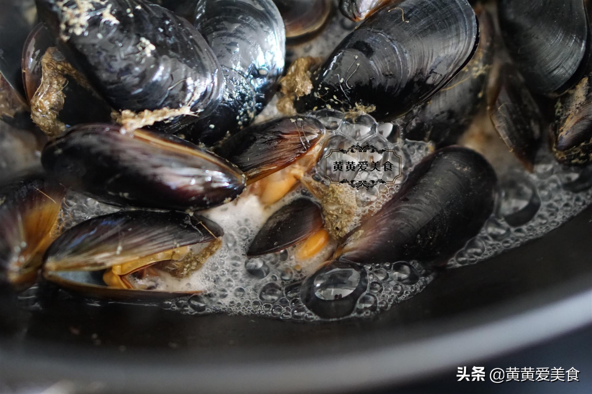 海虹怎么做好吃家常做法视频,海虹做法大厨