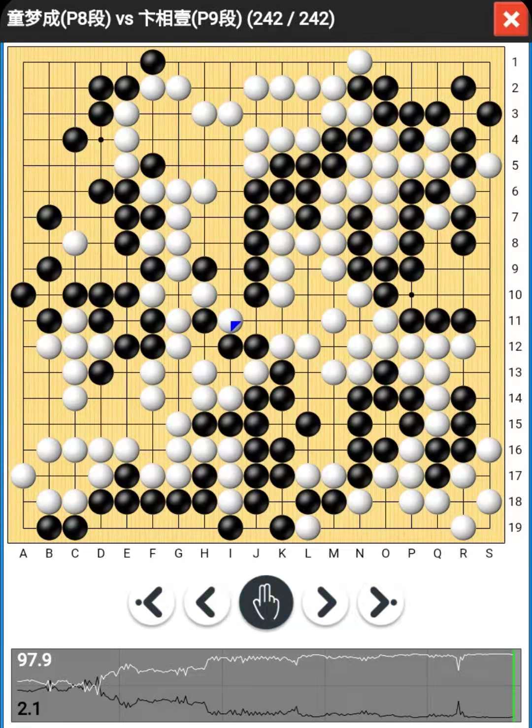 10.15围棋赛事：新人王决赛上野1：2失利，中韩6V6童梦成胜卞相壹