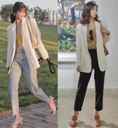 冬天小西装怎么搭配好,小西装怎么搭配好看女小个子