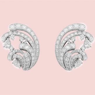 vancleefarpels梵克雅宝日月星辰手表,vancleefarpels梵克雅宝四叶草白色