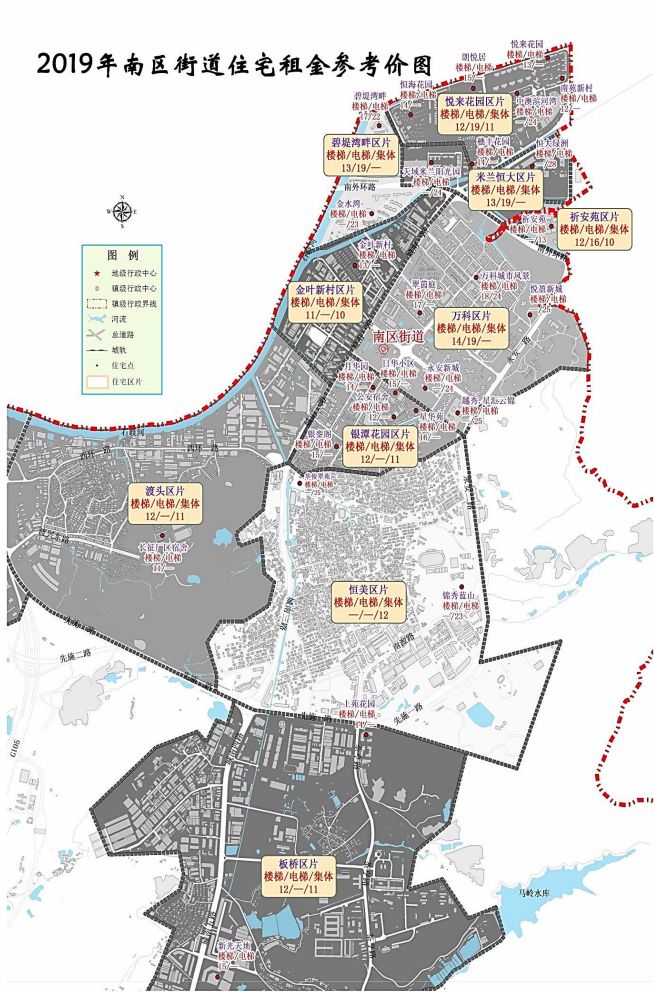 中山租房价格一览表最新,中山市中心城区租房价格
