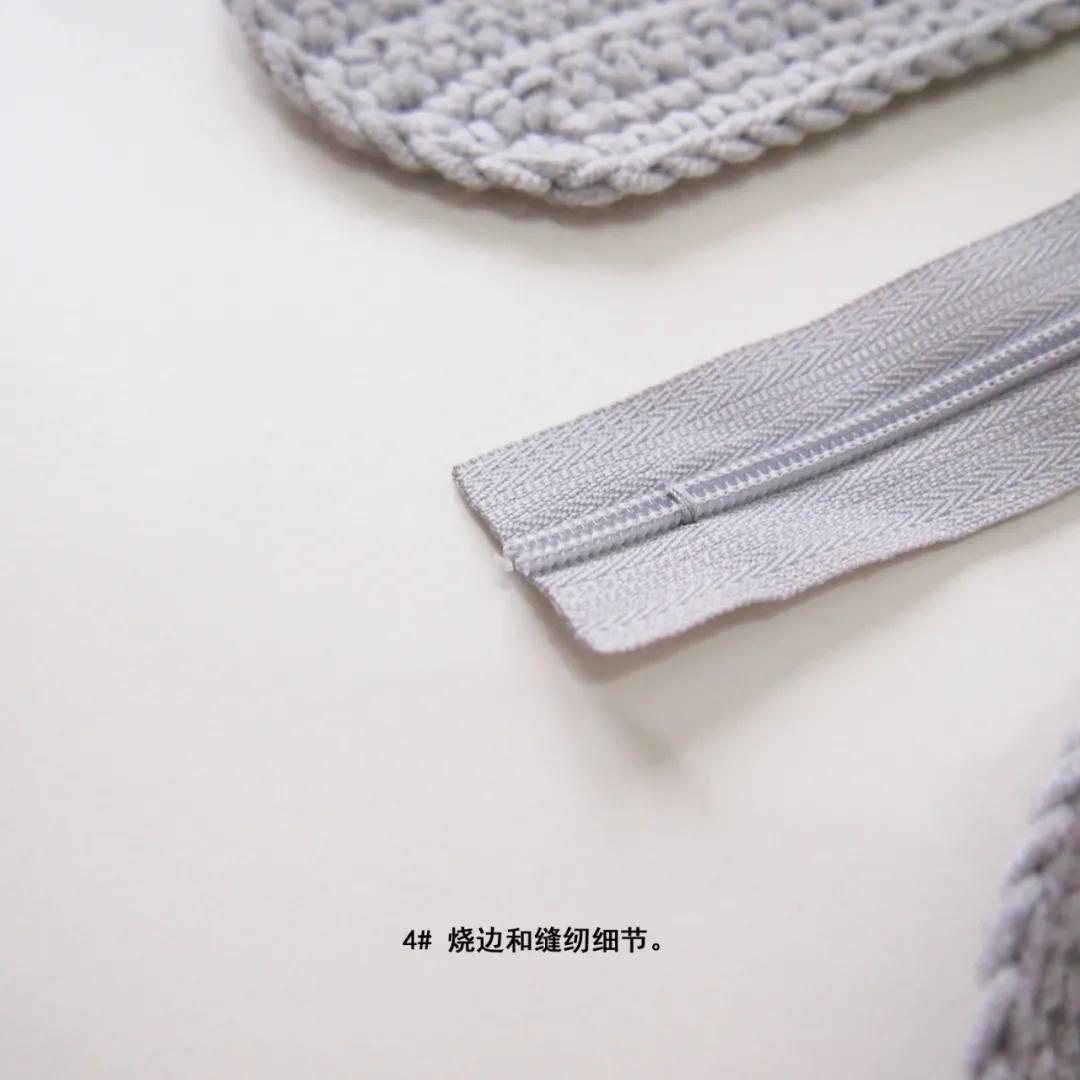 手柄包包钩针教程,钩针编织平板电脑包教程