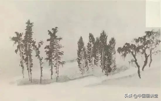 缠枝、挺杆、屈节、钮裂、一棵树如何画？看了这篇你绝对能学会