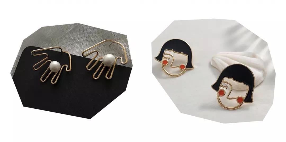 小脸配饰,适合圆短脸的小众配饰