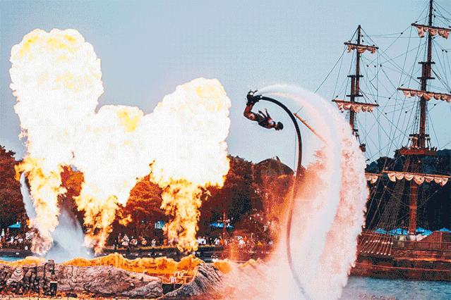 珠海长隆烟花灯光秀视频,今天珠海长隆烟花秀时间