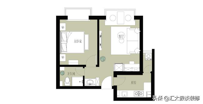 40平小户型装修公寓民宿,装修公寓民宿